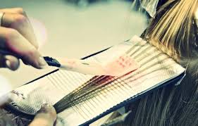 Blitzfoil Fin Applicator for hair colour application.