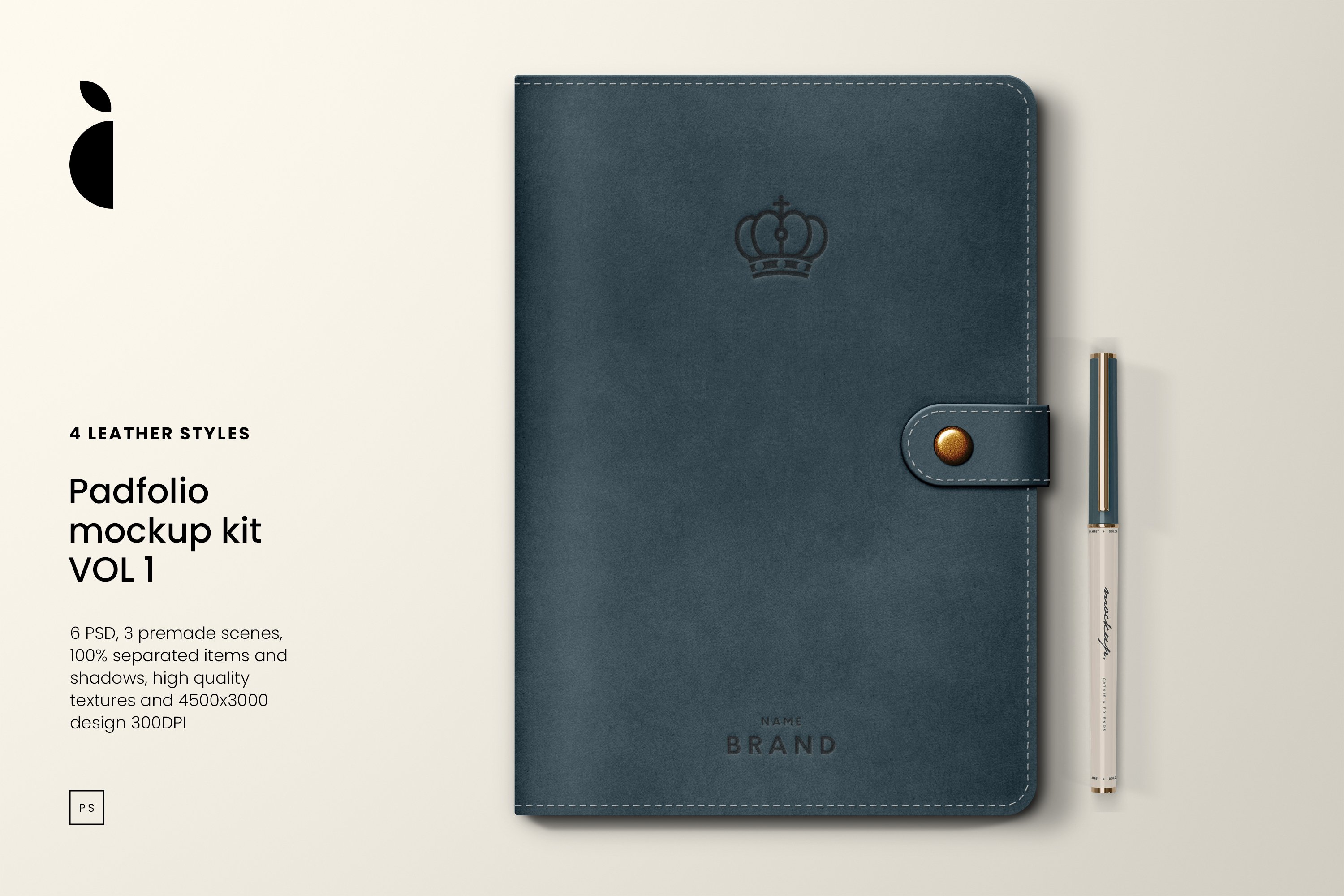 padfolio mockup