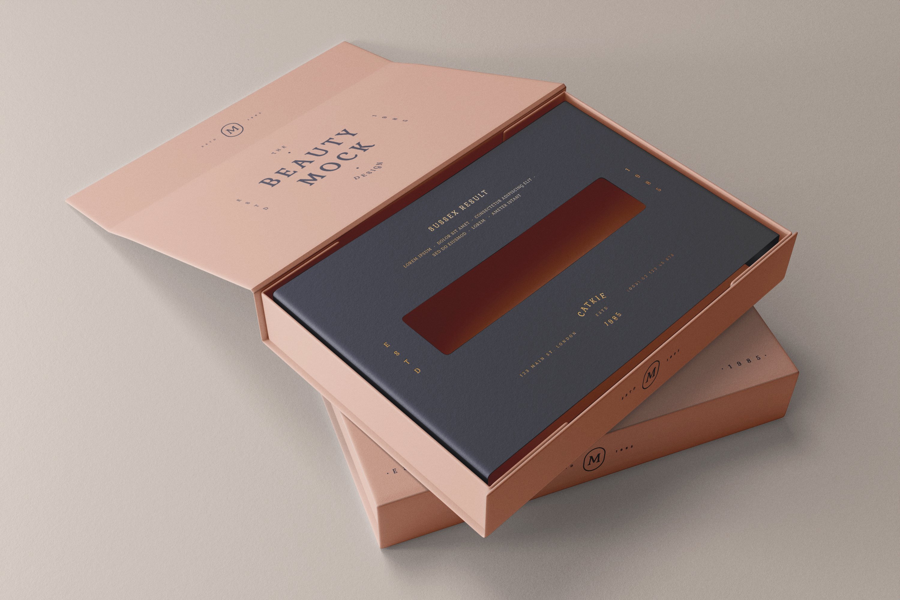 Paper Box Mockup