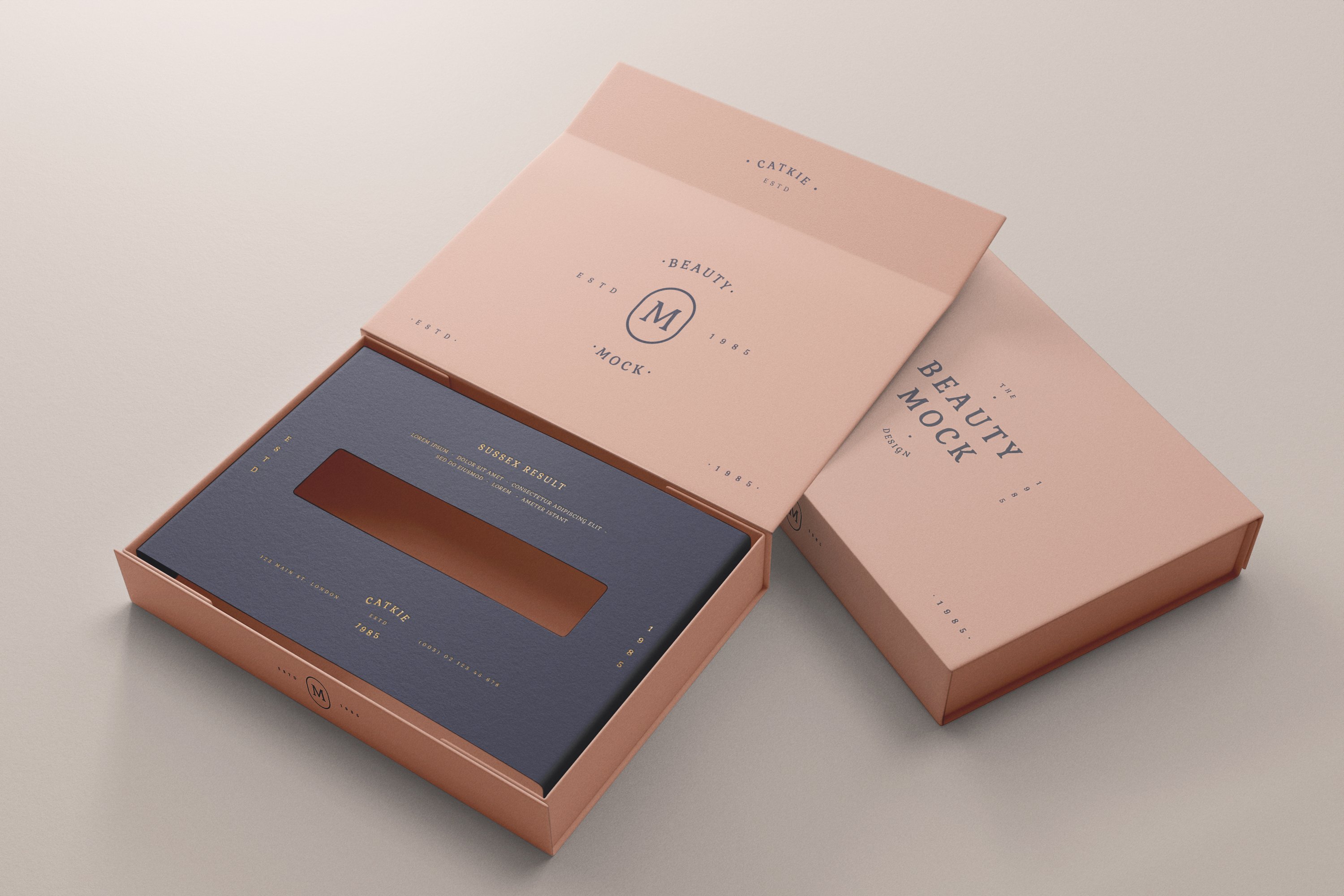 Paper Box Mockup