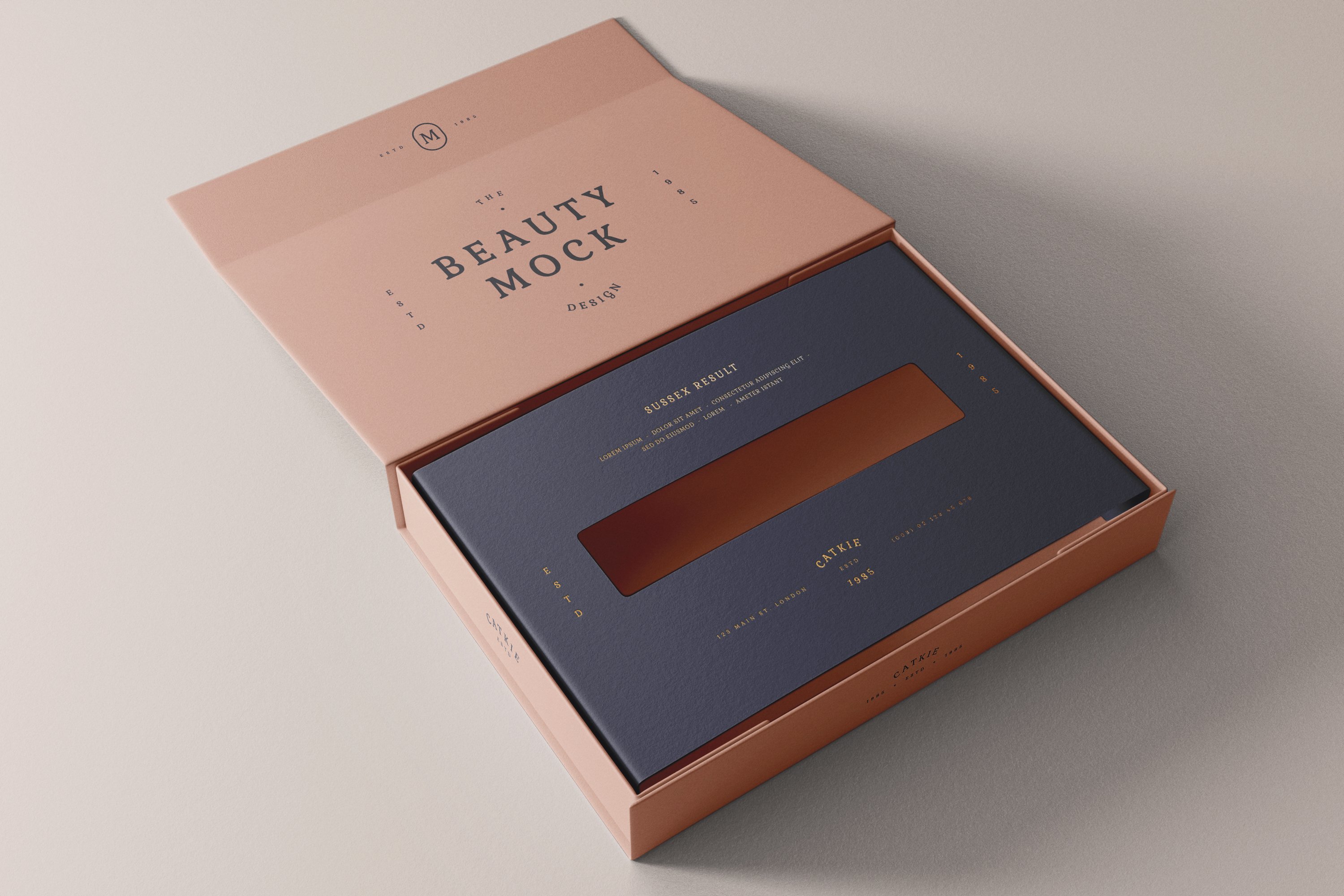 Paper Box Mockup