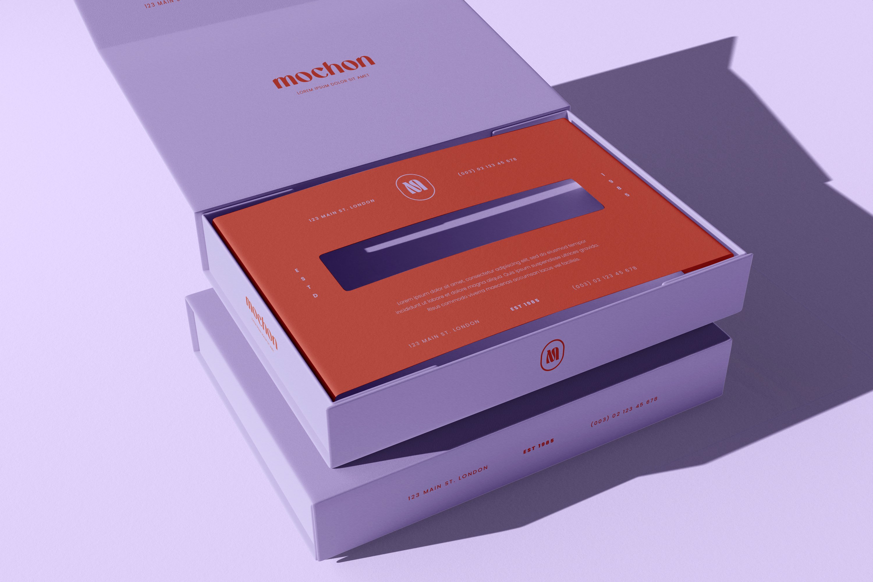 product box mockup