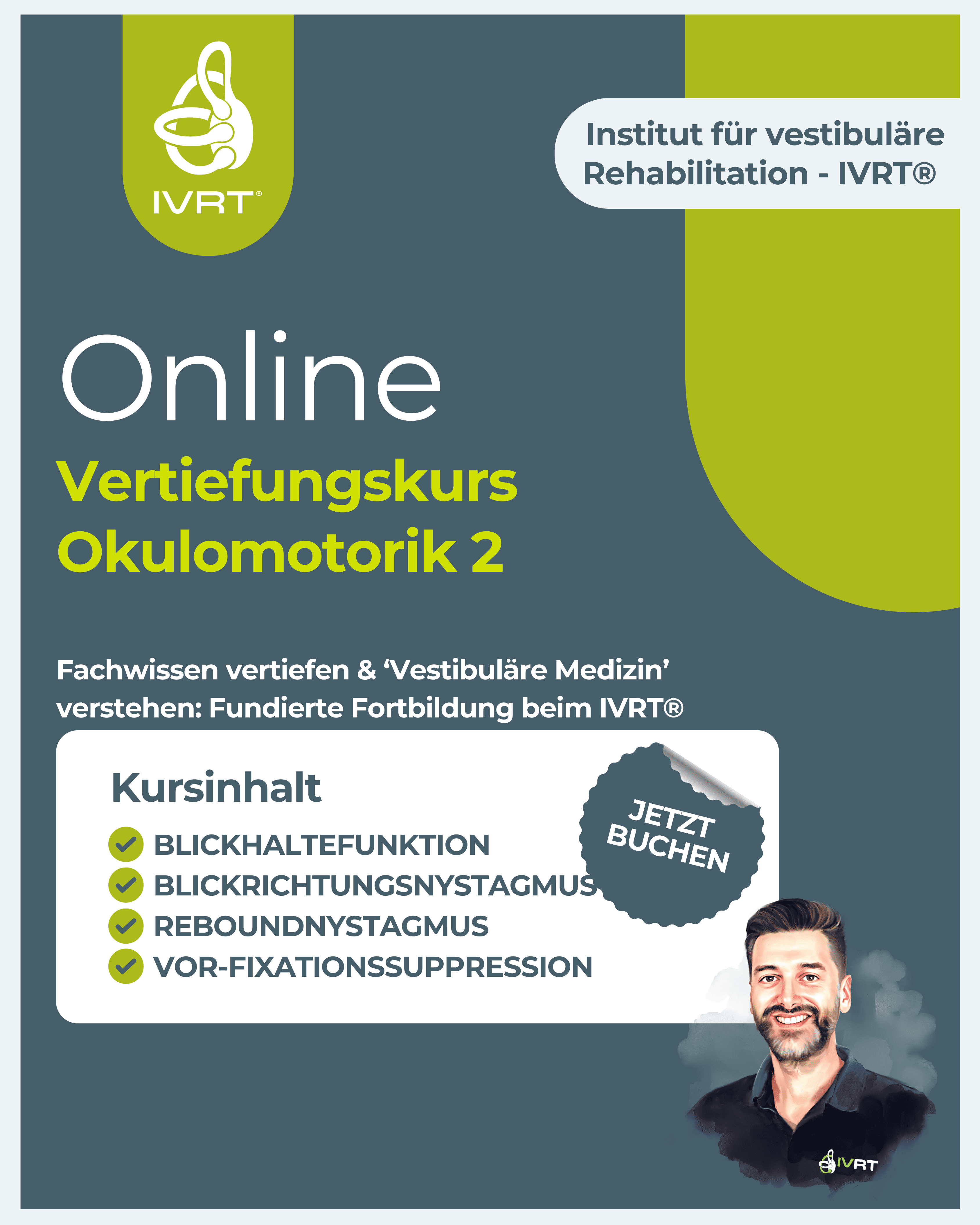 IVRT® - Vertiefungskurs: Okulomotorik 2