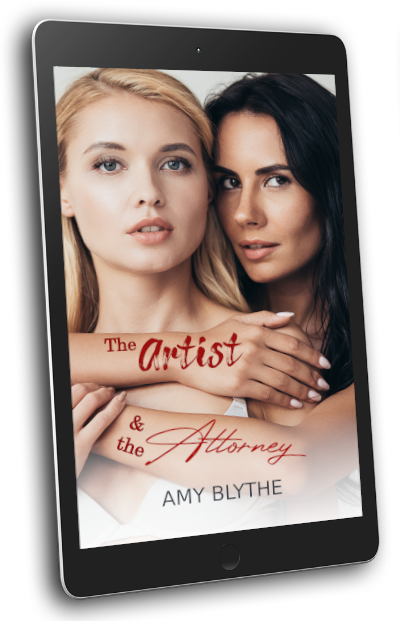 ebook showing The Artist and the Attorney by Amy Blythe