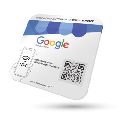 Optimisez votre visibilité et votre e-reputation avec votre plaque NFC Solo ! Google, facebook, instagram, linkedin, tik tok, snapchat, youtube, tripadvisor, planity, immovisor, doctolib... et devenez incontournable sur le web.