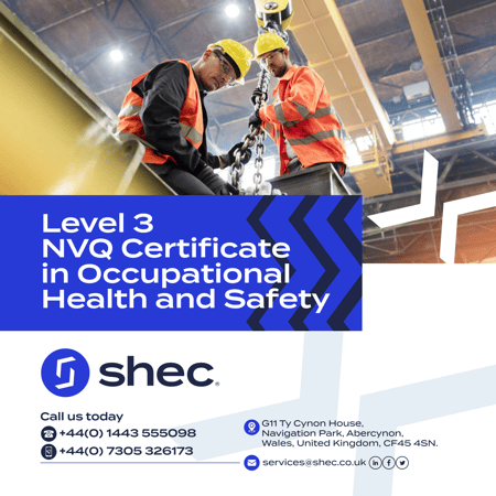Level 3 NVQ Certificate in Occupational Health and Safety 