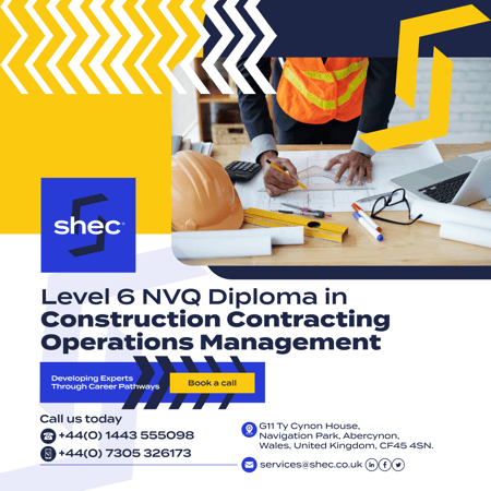 Level 6 NVQ Diploma in Construction Contracting  Operations Management 
