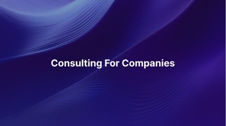 Consulting for Companies
