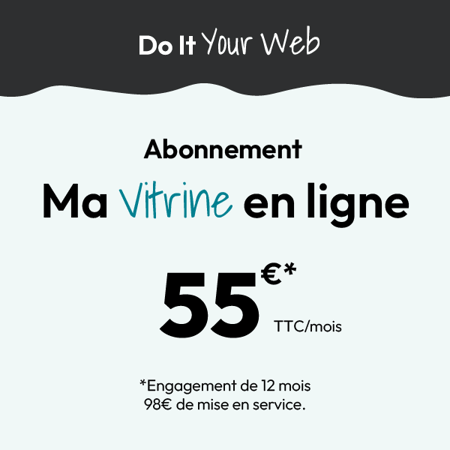 Abonnement Ma vitrine en ligne