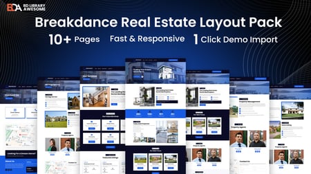 Breakdance Real Estate Layout Pack 
