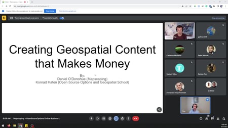Creating Geospatial Content that Makes Money - Free Access or Include a Donation