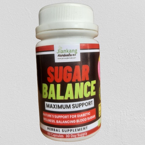 Enhance your blood sugar management with Jiankang Herbals Sugar Balance Supplement. Formulated with traditional herbal ingredients, this supplement helps support healthy glucose levels and overall vitality. Experience the benefits of nature for your health.

#GlucoseSupport #HerbalHealth #BalancedSugarLevels #NaturalWellness