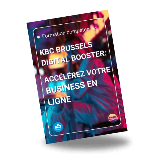 visuel pour formation KBC Brussels Digital Booster: Accélérez Votre Business en Ligne