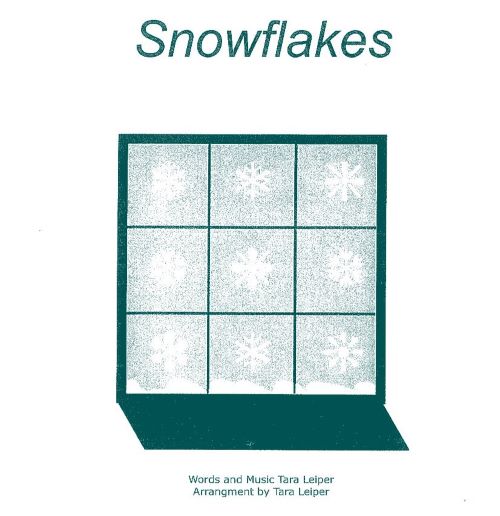 snowflakes sheet music