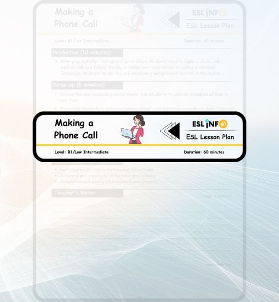 Making a Phone Call