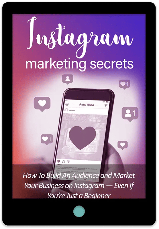 Instagram Marketing Secrets E-Book Cover