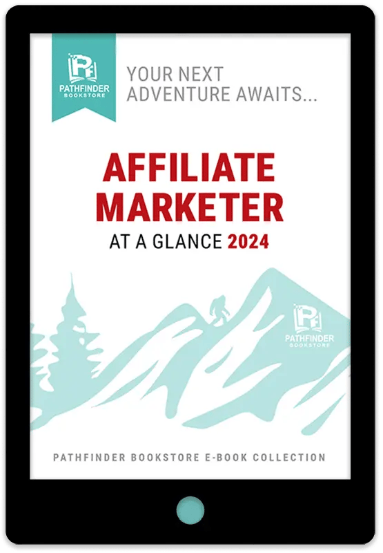 Affiliate Marketer At A Glance 2024 E-Book Cover Image