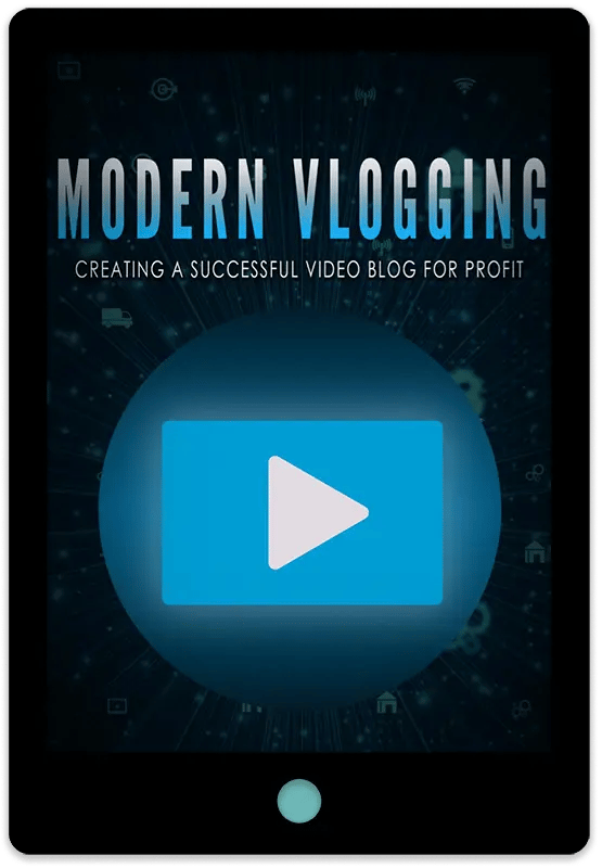 Modern Vlogging E-Book Cover