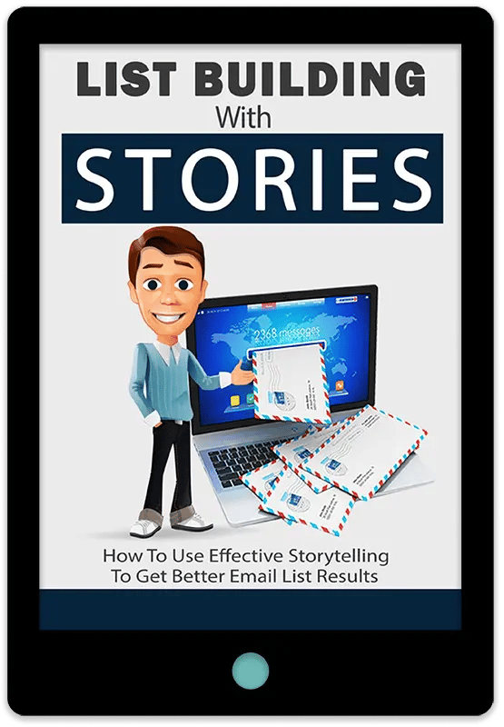 List Building With Stories E-Book Cover