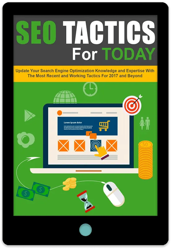 SEO Tactics For Today E-Book Cover