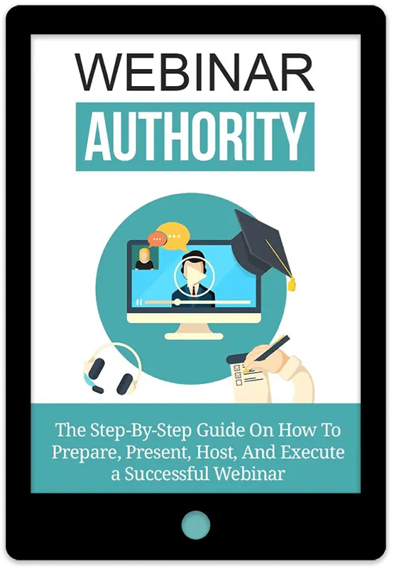 Webinar Authority E-Book Cover