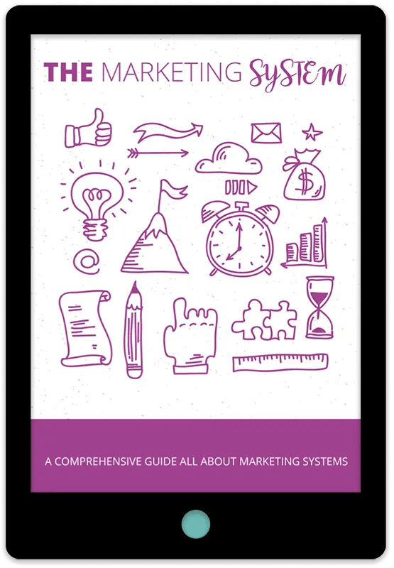 The Marketing System E-Book Cover