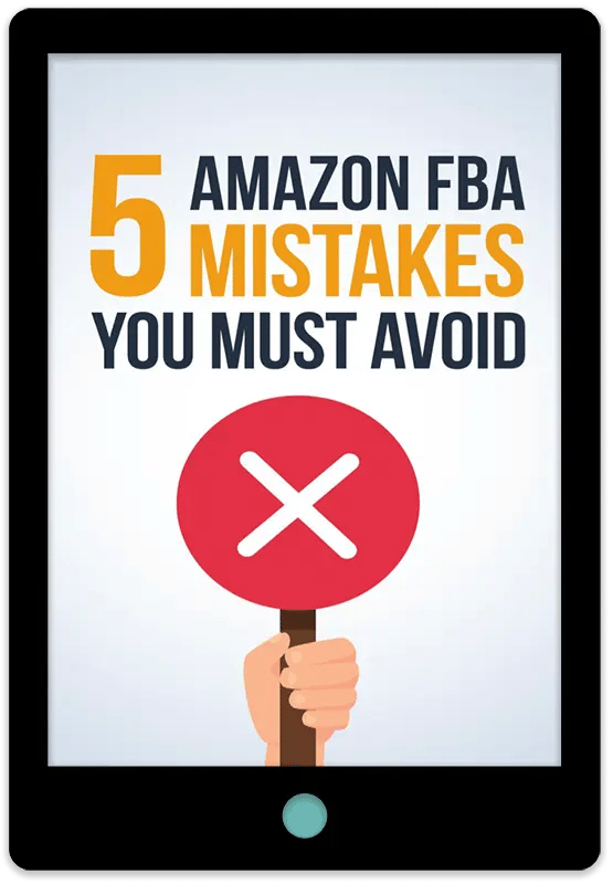 5 Amazon FBA Mistakes You Must Avoid E-Book Cover