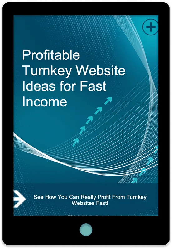 Profitable Turnkey Website Ideas For Fast Income E-Book Cover
