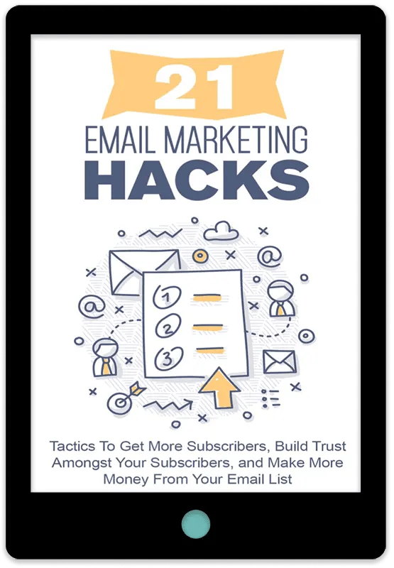 21 Mail Marketing Hacks E-Book Cover