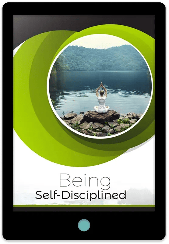 Being Self-Disciplined E-Book Cover