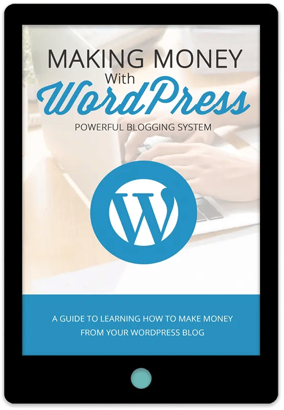 Making Money With WordPress E-Book Cover