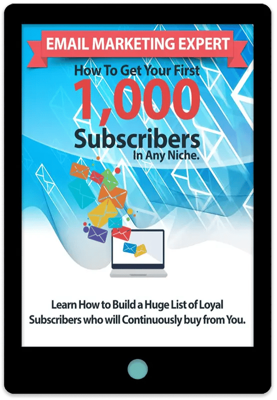 How To Get Your First 1000 Subscribers In Any Niche E-Book Cover