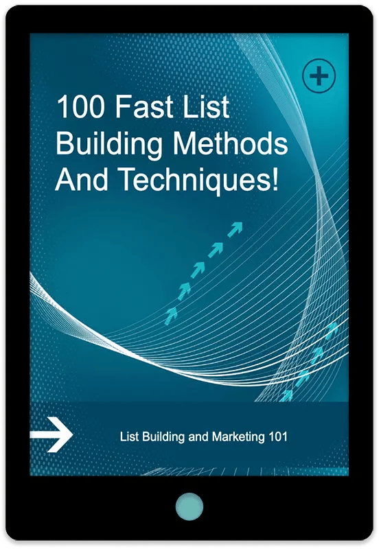 100 Fast List Building Methods And Techniques E-Book Cover