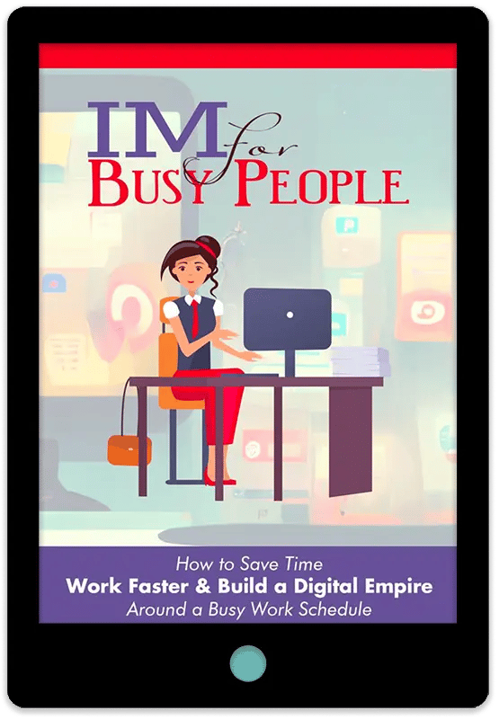 Internet Marketing For Busy People E-Book Cover