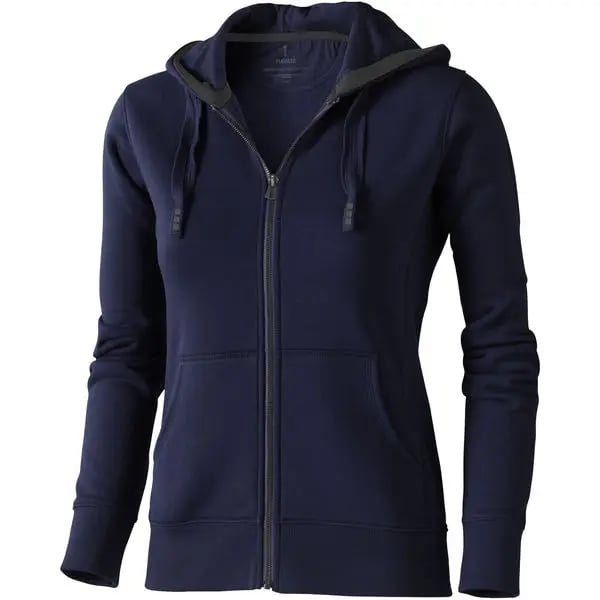 Sweater publicitaire capuche full zip Femme Arora