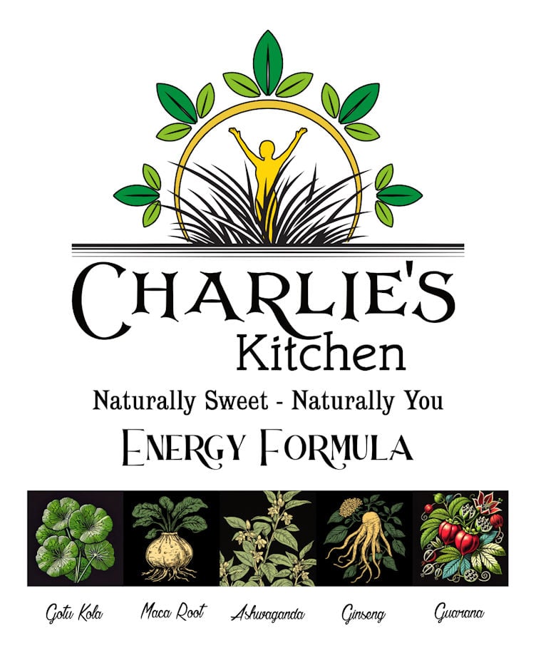 Discover Charlie's Kitchen Energy Gummies—crafted with ginseng, ashwagandha, and B12 for natural vitality. Low sugar, plant-based energy boost!