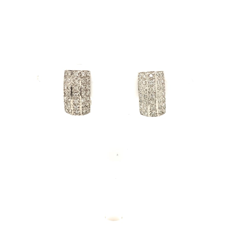 0.40ct Grain Set Diamond Earrings