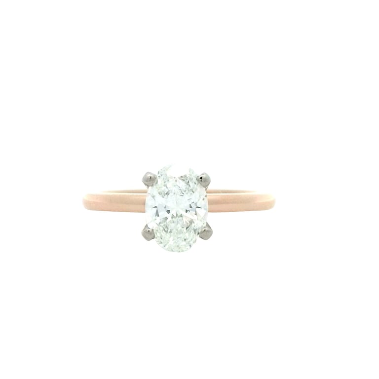 Alisha &ndash; Solitaire Oval Engagement Ring