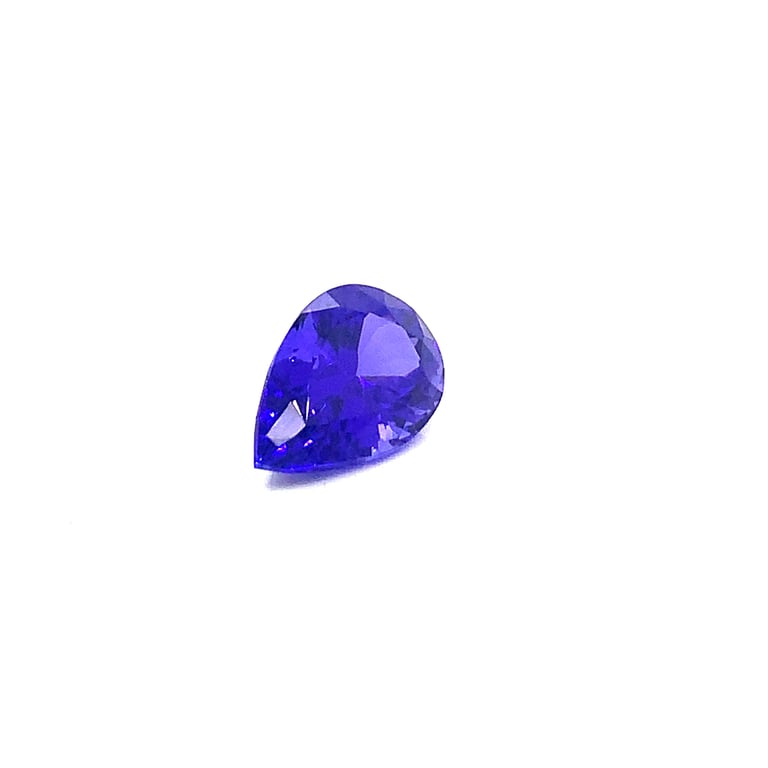 4ct Pear Cut Tanzanite
