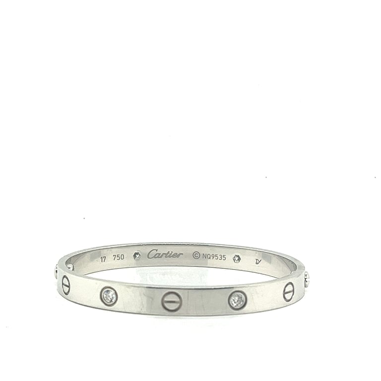 Cartier &ldquo;Love&rdquo; Diamond Bangle