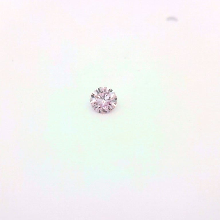 0.09ct 6PP SI Round Pink Diamond
