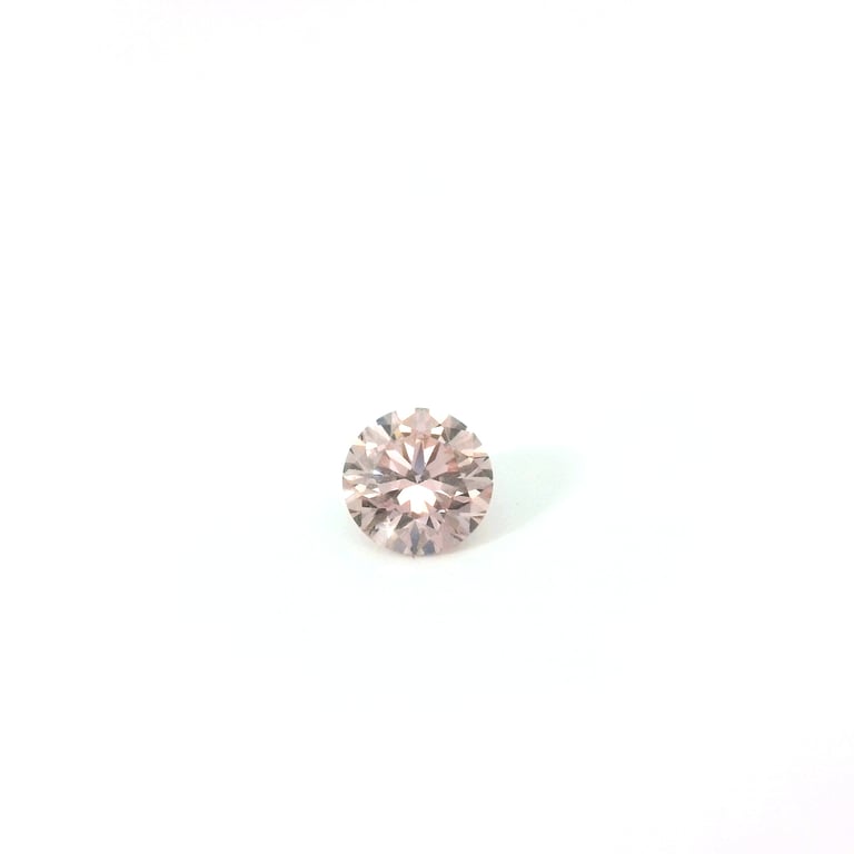 0.25ct 5PR VS2 Round Pink Rose Diamond