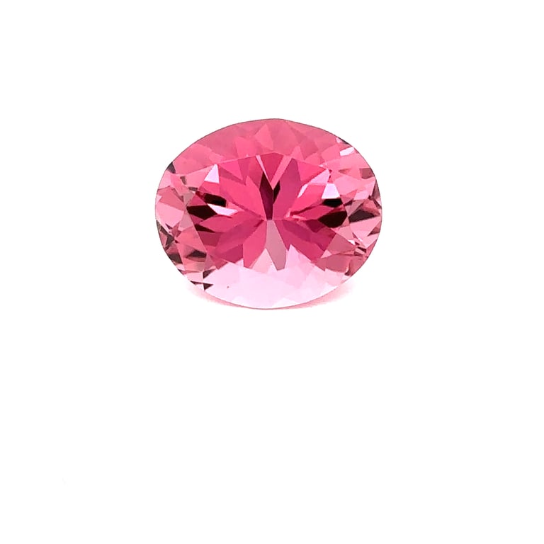 12ct Oval Pink Tourmaline
