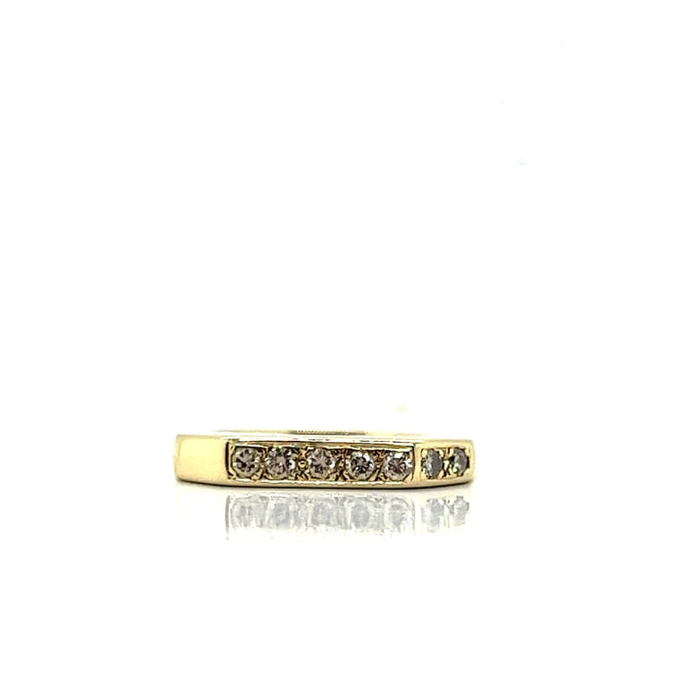 0.3ct Champagne Diamond Dress Ring