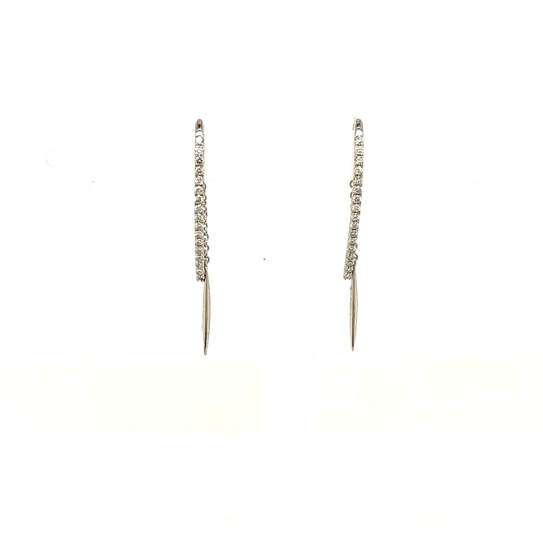 0.20ct Diamond Fancy Drop Earrings