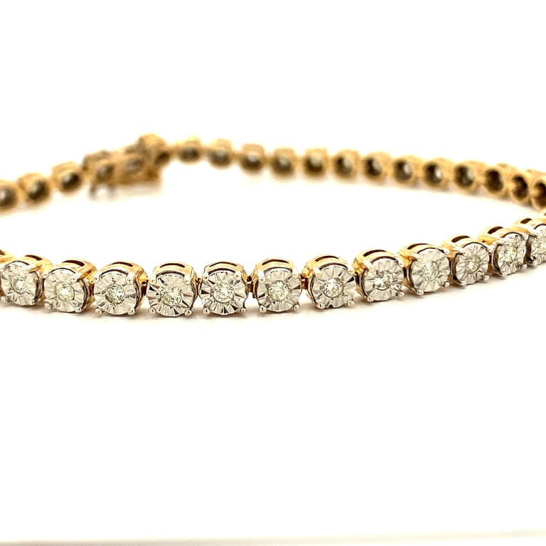 0.65ct Diamond Tennis Bracelet