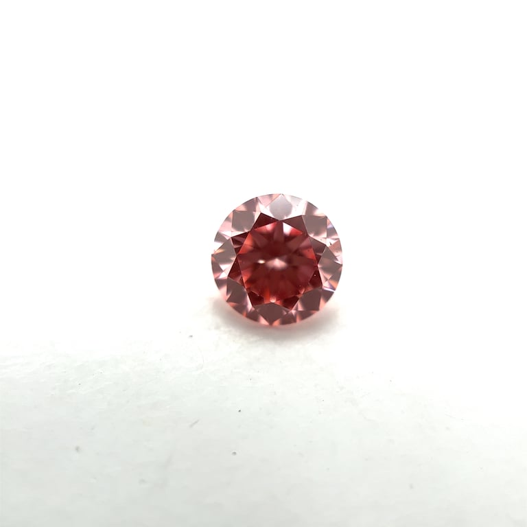 0.67ct VS2 Vivid Pink Lab-Grown Diamond