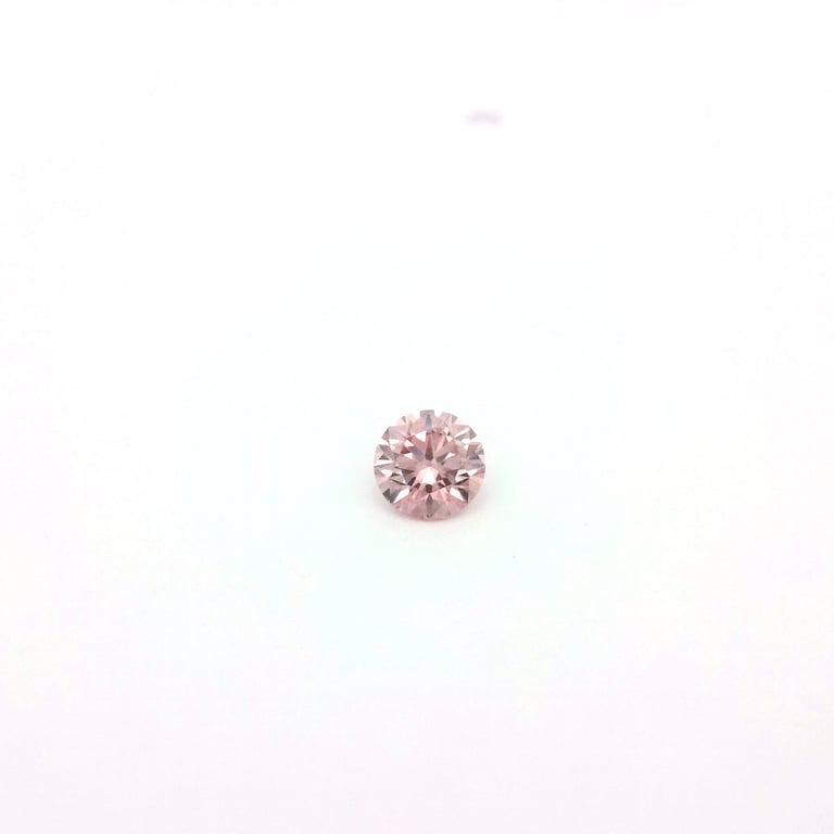 0.20ct 5P VS2 Round Argyle Premium Pink Diamond