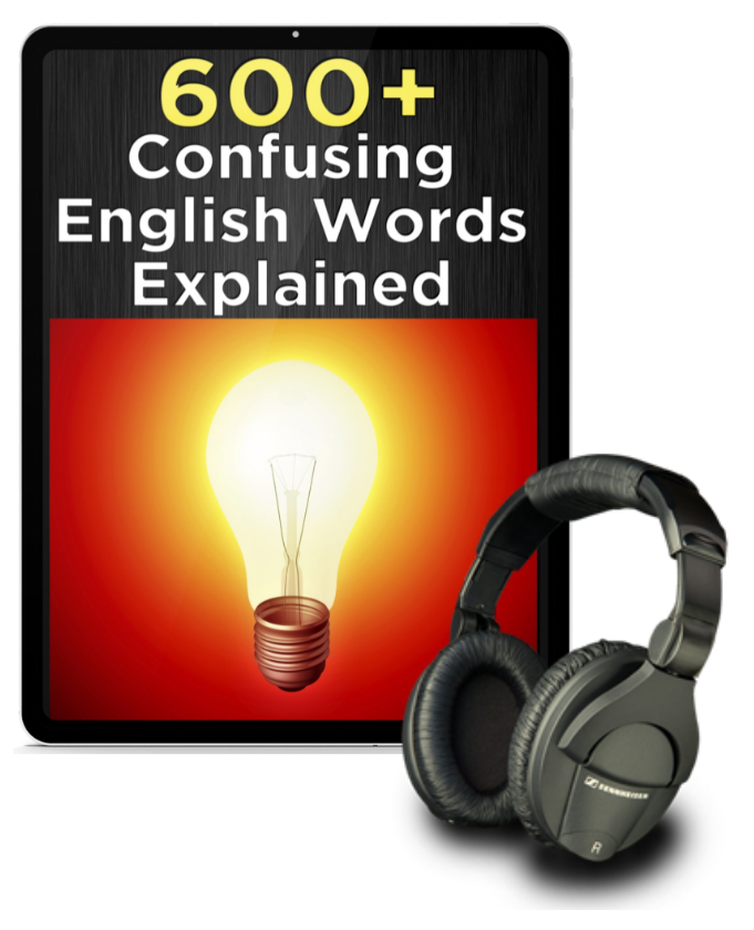 600+ Confusing English Words Explained E-Book – Espresso English Courses