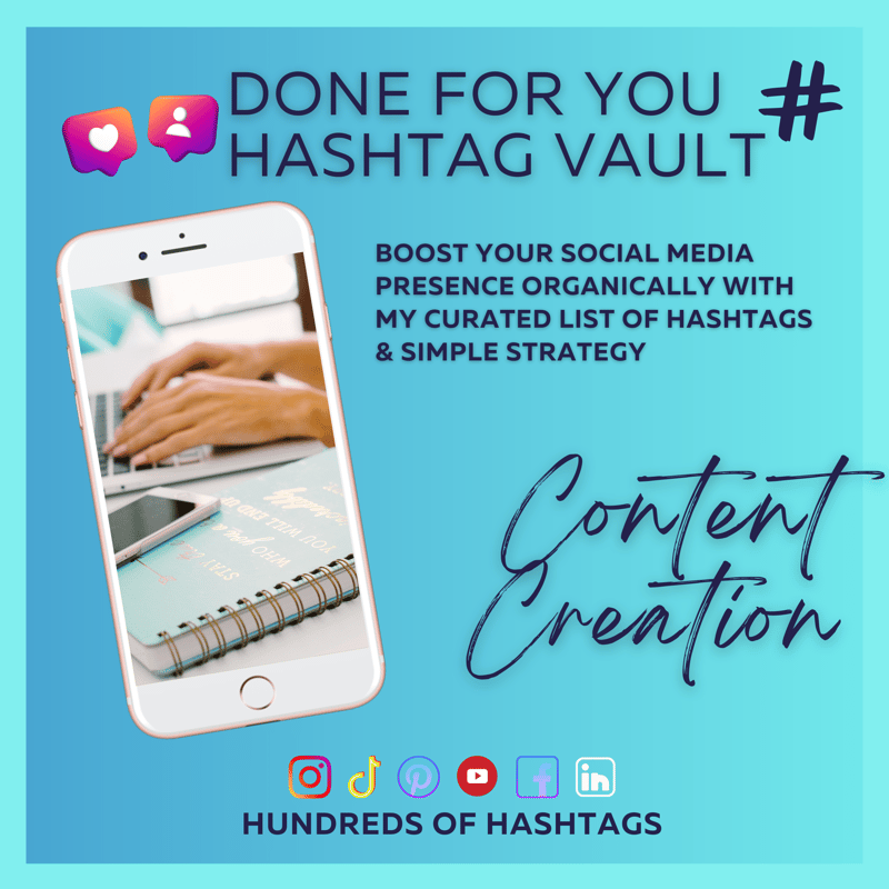 DFY Social Media Hashtag Vault: Content Creation